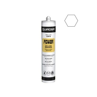 Sellador Elástico Para Madera Blanco 300ML (CM-10)