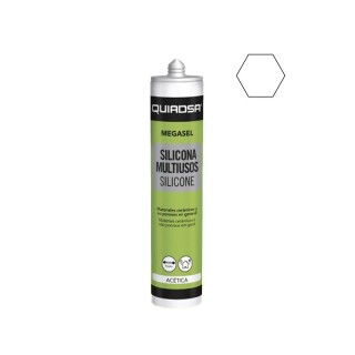 Silicona Acetato Blanco Megasel 300 ML