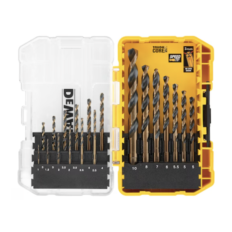 Juego DeWalt 19 brocas Black&Gold