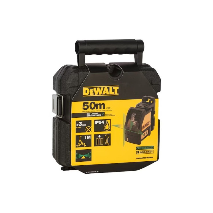 Nivel láser DeWalt autonivelante verde | Alineación precisa