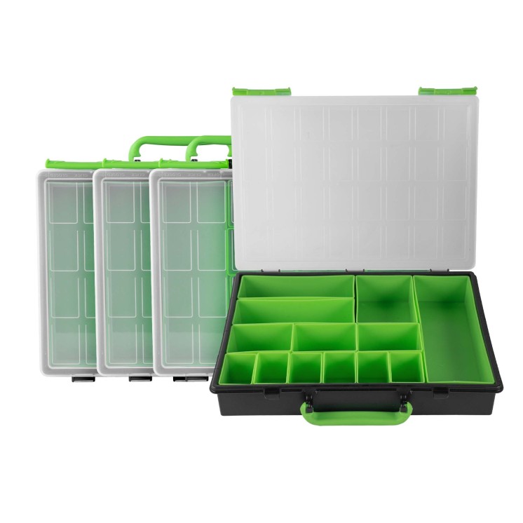 Caja organizadora con 4 maletines extraíbles JBM