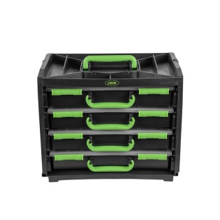 Caja organizadora con 4 maletines extraíbles JBM