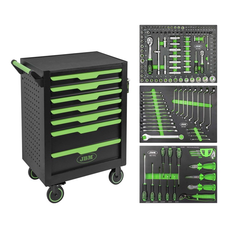 Carro de herramientas JBM 7 cajones