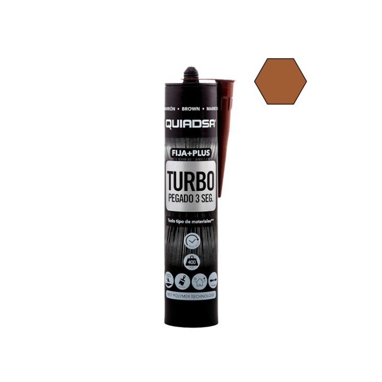 Adhesivo Quiadsa Fija Plus Turbo montaje rápido
