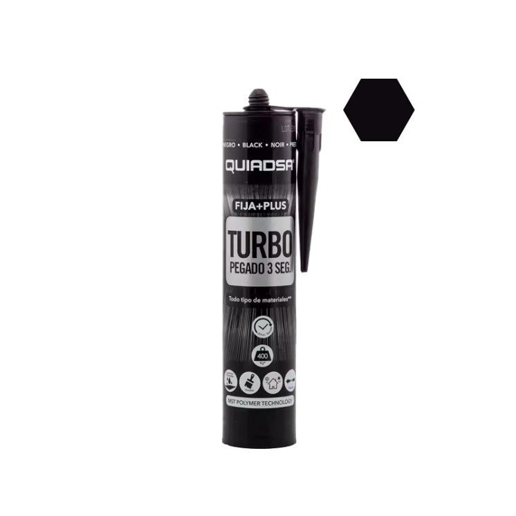 Adhesivo Quiadsa Fija Plus Turbo montaje rápido