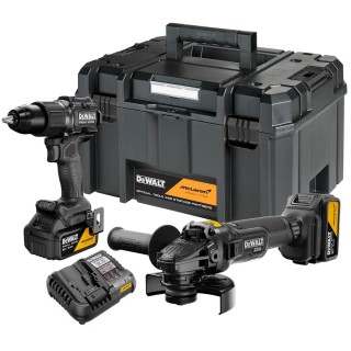 Kit DeWalt McLaren XR 18V taladro y amoladora