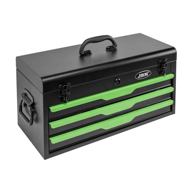 Caja metálica JBM 143 piezas 54261