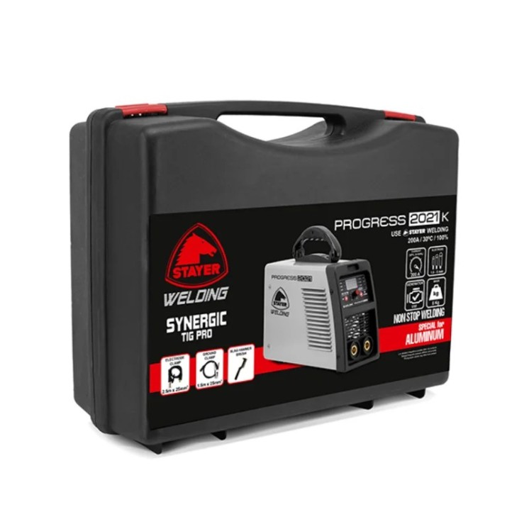 Soldador Inverter MMA Stayer Progress 2021 GE K | Equipo profesional de soldadura