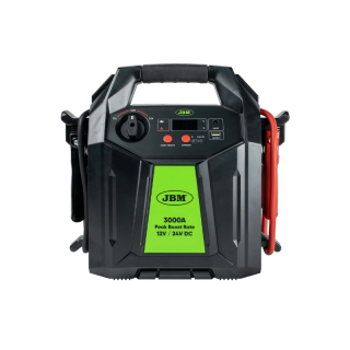 Arrancador JBM 12/24V 48.000mAh 3000A 55020