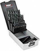 Juego de Brocas HSS Ø1 a 10 X 0,5mm. 19Pzs.