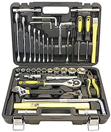 Estuche herramientas 41piezas C/Vasos Hexag. 1/2''