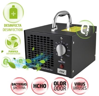 GENERADOR OZONO PORTATIL 5000MG/H (220V)