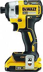Atornillador Impacto S/Escob. XR 18V, 2 Bat. 2Ah