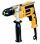 Taladro percutor de 701W. Portabrocas sin llave